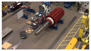 ABB Azipod® propulsion unit assembly Timelapse [upl. by Stewardson]