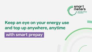 Keep an eye on your energy use and top up anywhere anytime with smart prepay  Audio  Smart meters [upl. by Nolly]