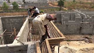 HOW TO BUILD A PARAPET DESIGN FREETOWN SIERRA LEONE [upl. by Duaner]