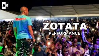 Pcee Performs Amapiano Hit quotZOTATAquot [upl. by Earley300]