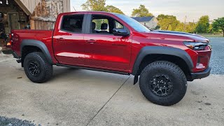 CHEVY COLORADO ZR2 BISON MUD FLAPS INSTALL HOW TO😎 [upl. by Ridgley]