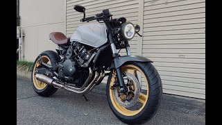 Honda Hornet 250 Cafe Racer [upl. by Alleciram]