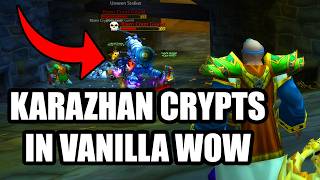 Karazhan Crypts  First Impressions  Turtle WoW [upl. by Nrubloc]