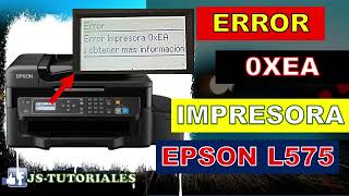 ERROR 0xEA EN IMPRESORA EPSON L575 [upl. by Annoet311]