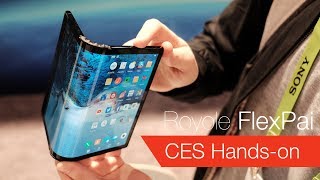 Royole FlexPai What does a foldable phone feel like [upl. by Cadal613]