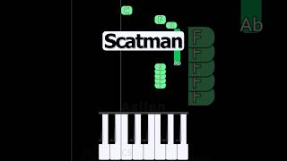 how to play quotScatmanquot skibabopbadopbop on piano [upl. by Sheepshanks]