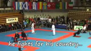 ivo cvetkovski 35th european karate championship 2008Italy [upl. by Geralda]