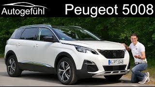 Peugeot 5008 FULL REVIEW  this or 3008   Autogefühl [upl. by Juback]