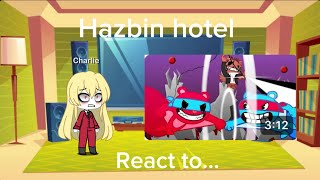 Hazbin hotel react to htf amnesia [upl. by Darcie904]