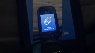 LG 440G Tracfone  Startup and shutdown [upl. by Harutak]