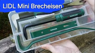 Mini Brecheisen von LIDL  Bugout Bag Krisenvorsorge und Einsatzkräfte [upl. by Nnylahs368]