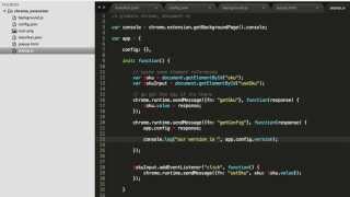 Chrome Extension  Using a Configjson file [upl. by Zaragoza807]