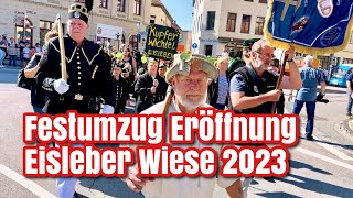 Festumzug Eisleber Wiese 2023 [upl. by Sivart]