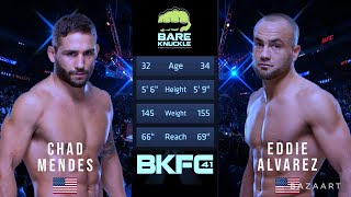 CHAD MENDES VS EDDIE ALVAREZ FULL FIGHT BKFC 41 [upl. by Ronoh]