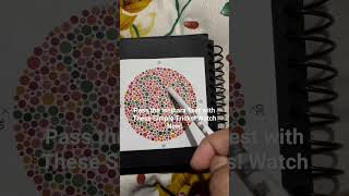 30Learn how to pass the Ishihara test with ease and tricks ColorVision IshiharaTest Motivation [upl. by Ainoda]