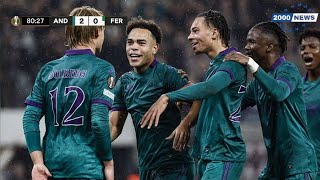 RSC Anderlecht vs Ferencváros 21 Highlights  Anderlecht  Ferencvaros  UEFA Europa League 202425 [upl. by Namyac]