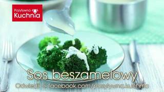 Sos beszamelowy 🍽️ beszamel do warzyw 🥦 mięs 🍖 i ryb 🐟  Dorota Kamińska [upl. by Llehsam]