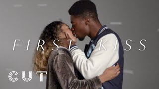 Women Have Their First Kiss Captured in Slow Motion  First Takes  Cut [upl. by Anauqcaj]