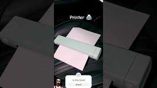 Portable Printer affordable for use  Pocket Printer [upl. by Sprung]