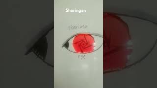 Sharingan eye naruto [upl. by Adnalra]