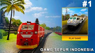 NAMATIN GAME SIMULATOR ANDROID KERETA INDONESIA 1 [upl. by Formica]