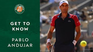 Get to know Pablo Andujar I RolandGarros 2021 [upl. by Einot]