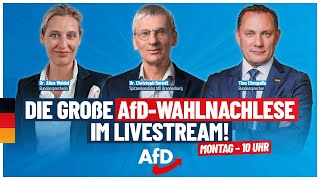 Wahlnachlese Brandenburg Alice Weidel Tino Chrupalla amp Christoph Berndt  AfD [upl. by Edholm]