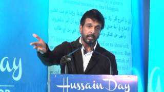 Mr Jaaved Jaffrey  Hussain Day Bangalore 2015 [upl. by Eillam]