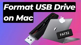 How to Format USB Pen Drive on Mac  Format USB Drive on Mac [upl. by Bristow]