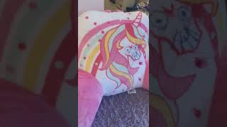 Unicorner Reveal 🦄🎭 momlife kidsdecor homeschoolroom readingnook unicorn girlmom [upl. by Jorge370]