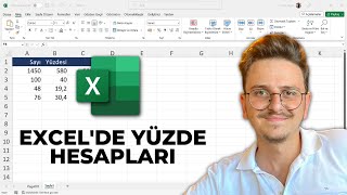 Excelde Yüzde Hesaplama  Excelde İndirimli Fiyatı Hesaplama excel [upl. by Sanferd]