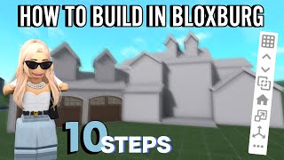 HOW TO BUILD IN BLOXBURG [upl. by Richela]