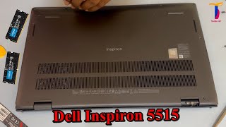 Dell Inspiron 5515 Ram Upgrade  Disassembly [upl. by Atinob]