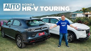 Honda HRV Touring vale a pena pagar mais pelo motor 15 Turbo de 177 cv [upl. by Erialc]