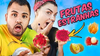 PROVANDO FRUTAS ESQUISITAS DO MERCADO [upl. by Neelie]