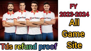 Online game my 11 circledream 11rummy culture tds refund proof 9FY 2023 April to 2024 march [upl. by Clarita]