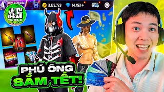 As Mobile  Phú Ông Sắm Tết Quay Xả Láng Sạch Shop  FREE FIRE [upl. by Rivkah]