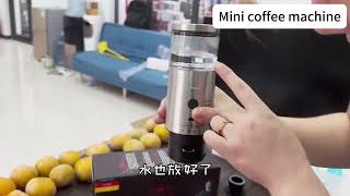 Mini coffee machine [upl. by Nitram]