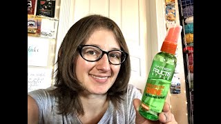 Review  Garnier Fructis Style Brilliantine Shine Glossing Spray [upl. by Veno517]