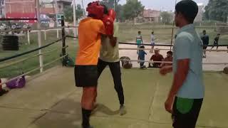 asha boxing academy fight video [upl. by Aziar]