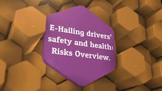 Safety and Health for ehailing drivers [upl. by Egerton]