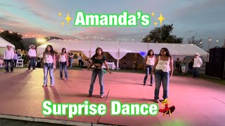 Amanda’s Surprise Dance  Quinceañera Surprise Dance😍  Huapangos Zapateado tribal etc quince [upl. by Kennan]