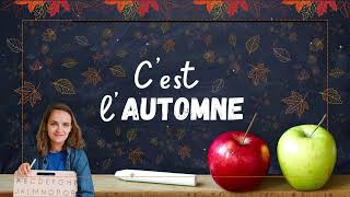 Cest lautomne  Chanson maternelle [upl. by Uaeb]