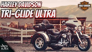 Harley Davidson TriGlide Ultra Review Is It Worth The High Price  MOTOBLADE [upl. by Lathan860]