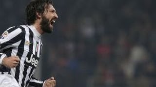 La magistral falta de Pirlo  Amazing foul  Juventus [upl. by Hannavas]