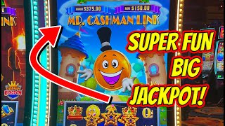 NEW SLOT Mr Cashman Link  SUPER FUN BIG JACKPOT HANDPAY [upl. by Aniles]