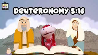 Deuteronomy 516  Week 8  English  LBCI KIDS  Memory Verse [upl. by Dnumde358]