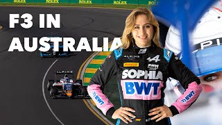 Uncovering the Secrets of Sophias F3 Round 2 in Albert Park Adventure 400k fans watching F1F2F3 [upl. by Barabbas]