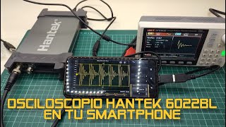 ✅ Como usar osciloscopio hantek 6022bl en smartphone con hscope  Utsource [upl. by Jobie691]