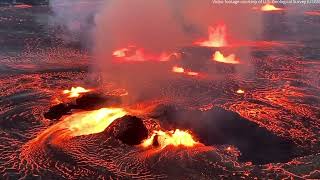 Kīlauea volcano is erupting 7 June 2023 [upl. by Ondine]